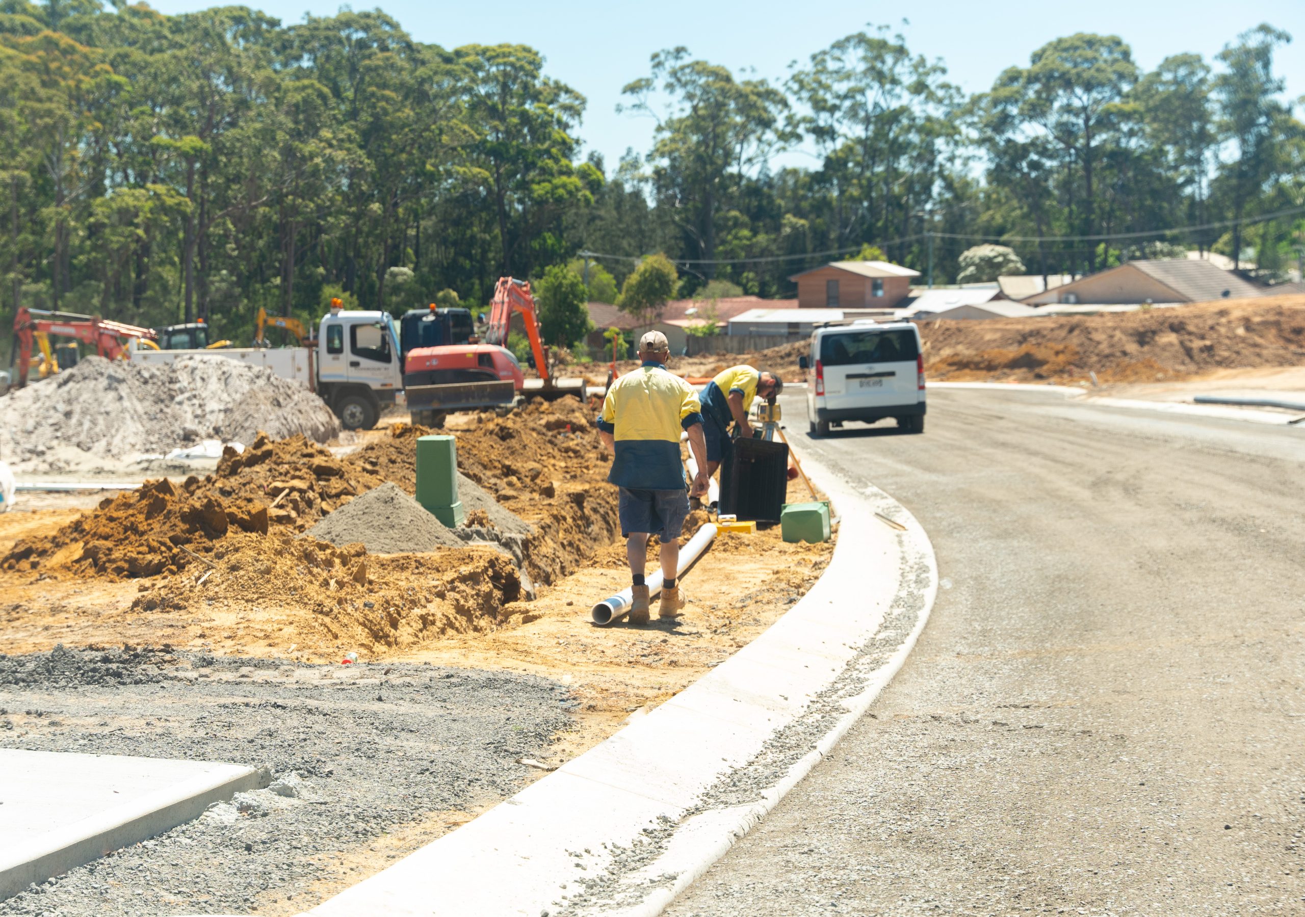 On the Job with POWERCOUNTRY performing NBN Pit & Pipe Services